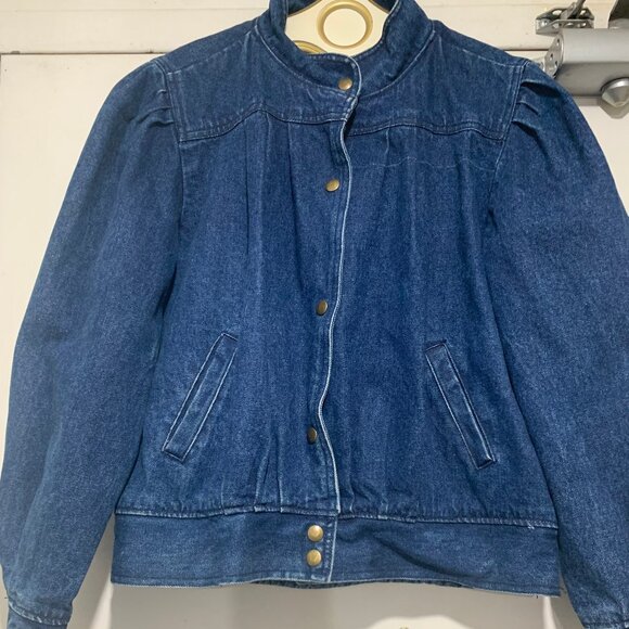 VINTAGE OUTERBLISS JEAN JACKETS SIZE L - Picture 6 of 9